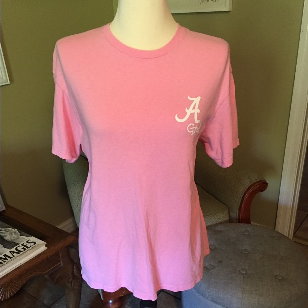 Pink Roll Tide T-shirt